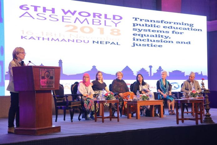 Sixth world conference of Global Campaign for Education in Nepal